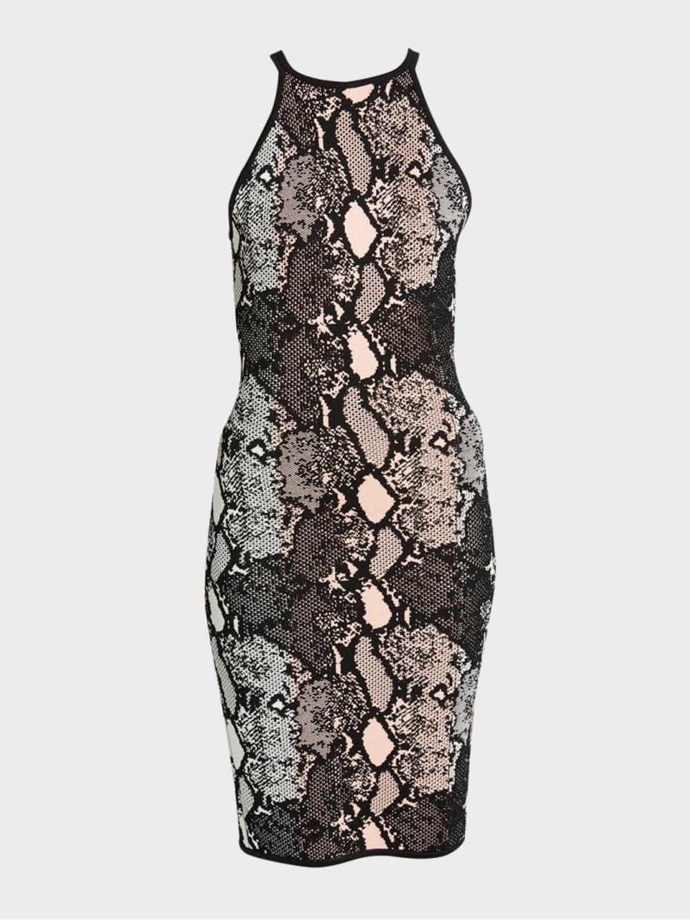 Rare BALMAIN Pastel Python Body-Con Dress - Picture 4 of 10